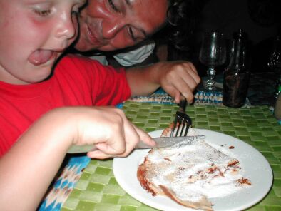 Goed snijden van de pizza !!!