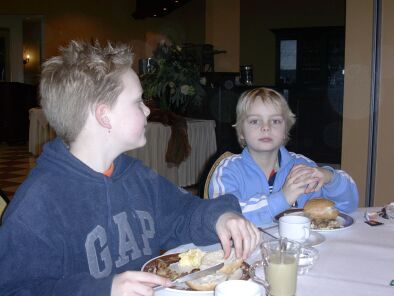 Ontbijt was het lekkerst, onbeperkt eieren eten !!