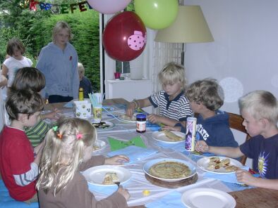 pannekoeken, limonade, lekker !