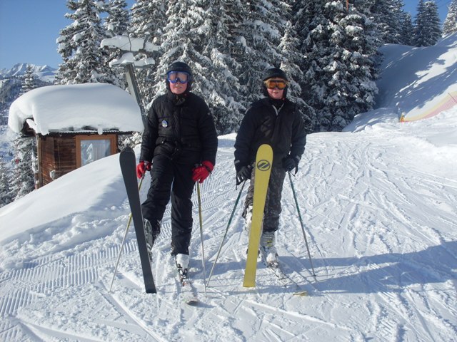 Ski Heil, der zwei bruder!